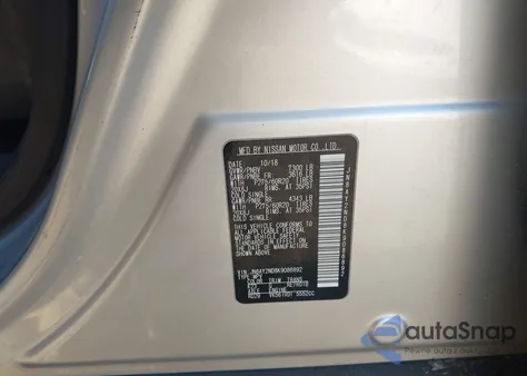 2019 Nissan Armada Sl z USA, uszkodzony, nr VIN JN8AY2ND8K9086892